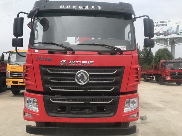 國(guó)六東風華神F5單橋随車吊廠家直銷